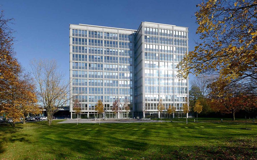 ECN office DOOH advertising · Sapporobogen · Moosach · Munich