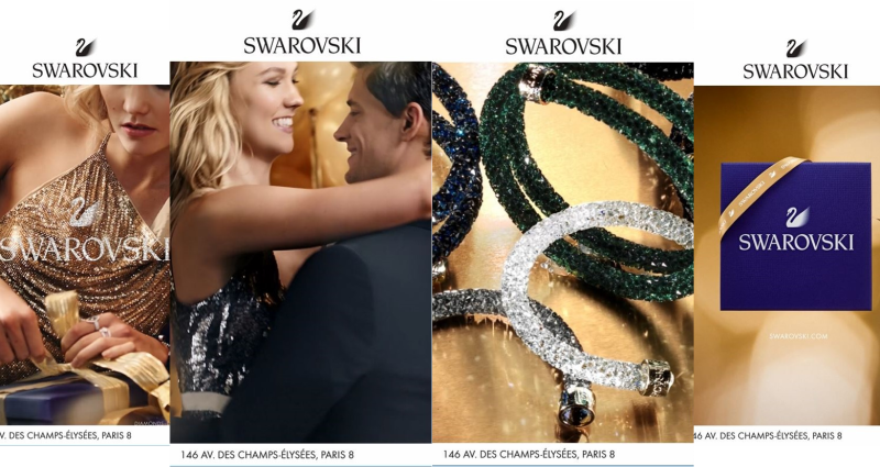 LE RÉSEAU ECN ACCUEILLE UNE CAMPAGNE SWAROVSKI À L’APPROCHE DE NOËL