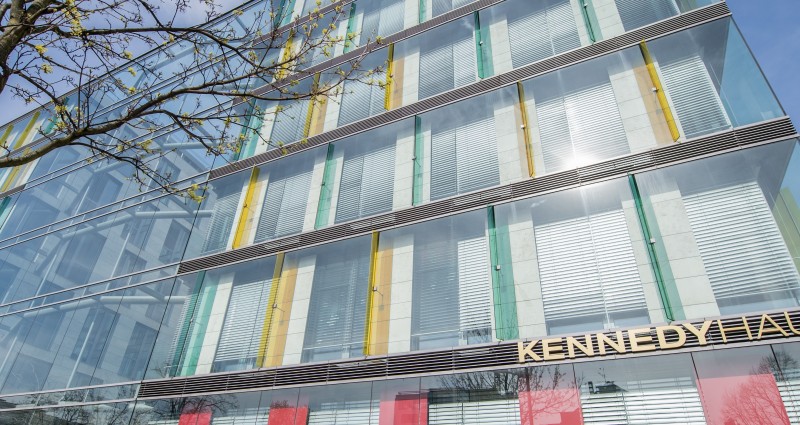 Aberdeen Asset Management chooses award-winning Düsseldorf KennedyHaus for its first ECN digital office network installation