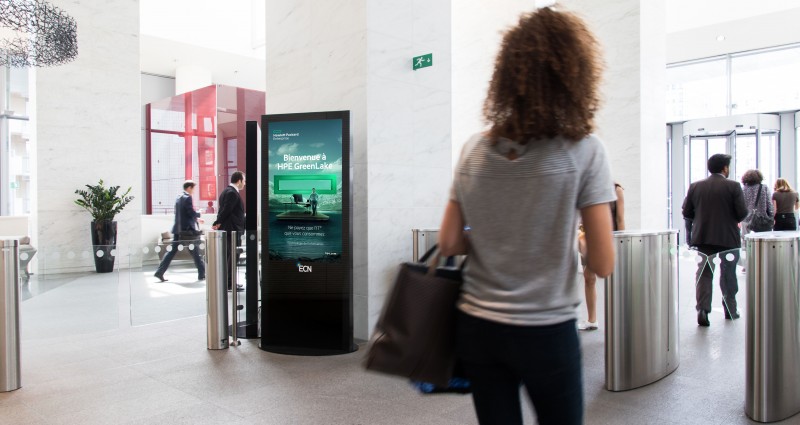 HPE DÉCLINE SA CAMPAGNE MONDE SUR LA TRANSFORMATION DIGITALE EN DOOH AVEC ECN EUROPE