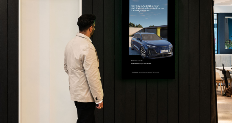 Inaugural 3DOOH campaign launches in Germany with Audi